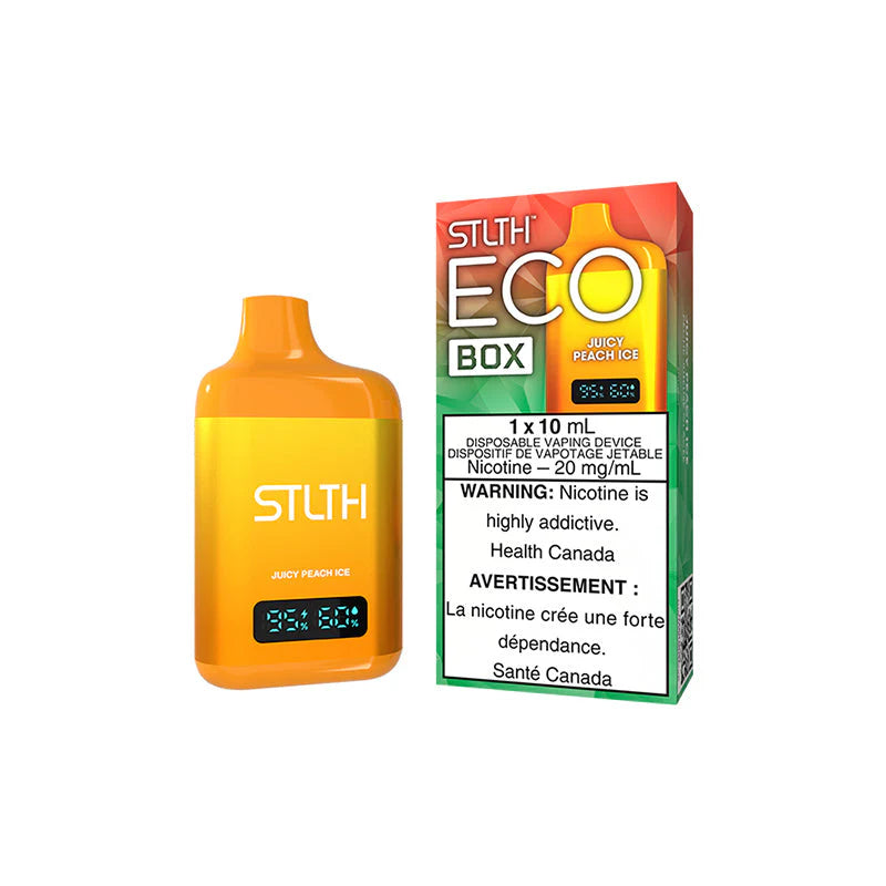 Stlth eco box Juicy Peach ice(Provincial tax)