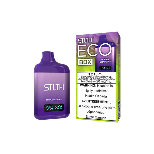 Stlth eco box Purple Grape ice(Provincial tax)