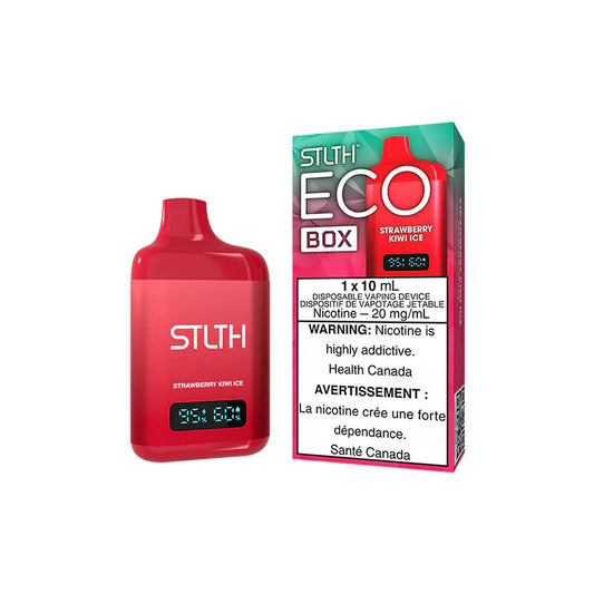 Stlth eco box Strawberry Kiwi Ice (Provincial tax)