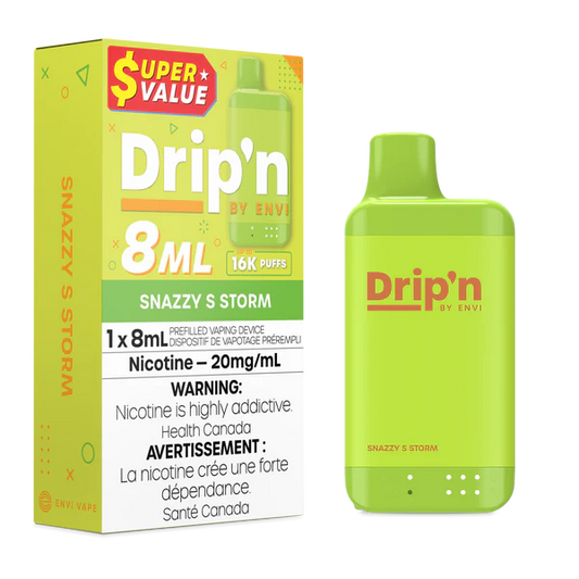Drip’n by Envi 8ML - Snazzy S storm 16k*