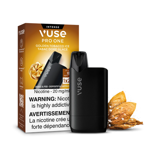 Vuse pro one 20mg Golden Tobacco Ice Starter kit(Provincial tax)