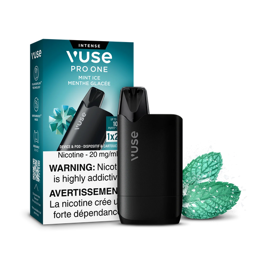 Vuse pro one 20mg Mint Ice Starter kit(Provincial tax)