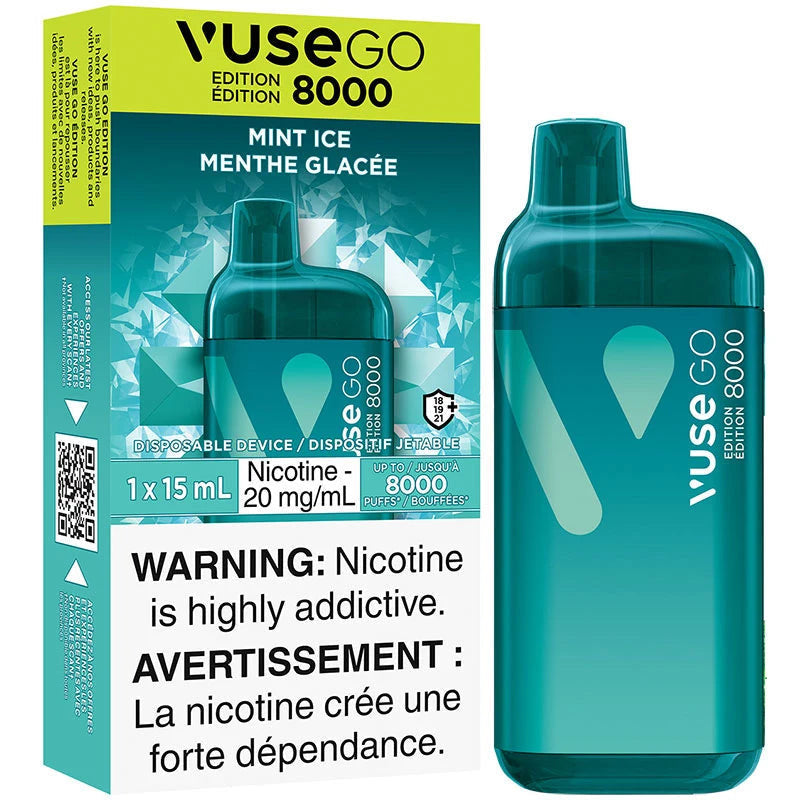 Vuse 8k Mint Ice (Provincial tax)