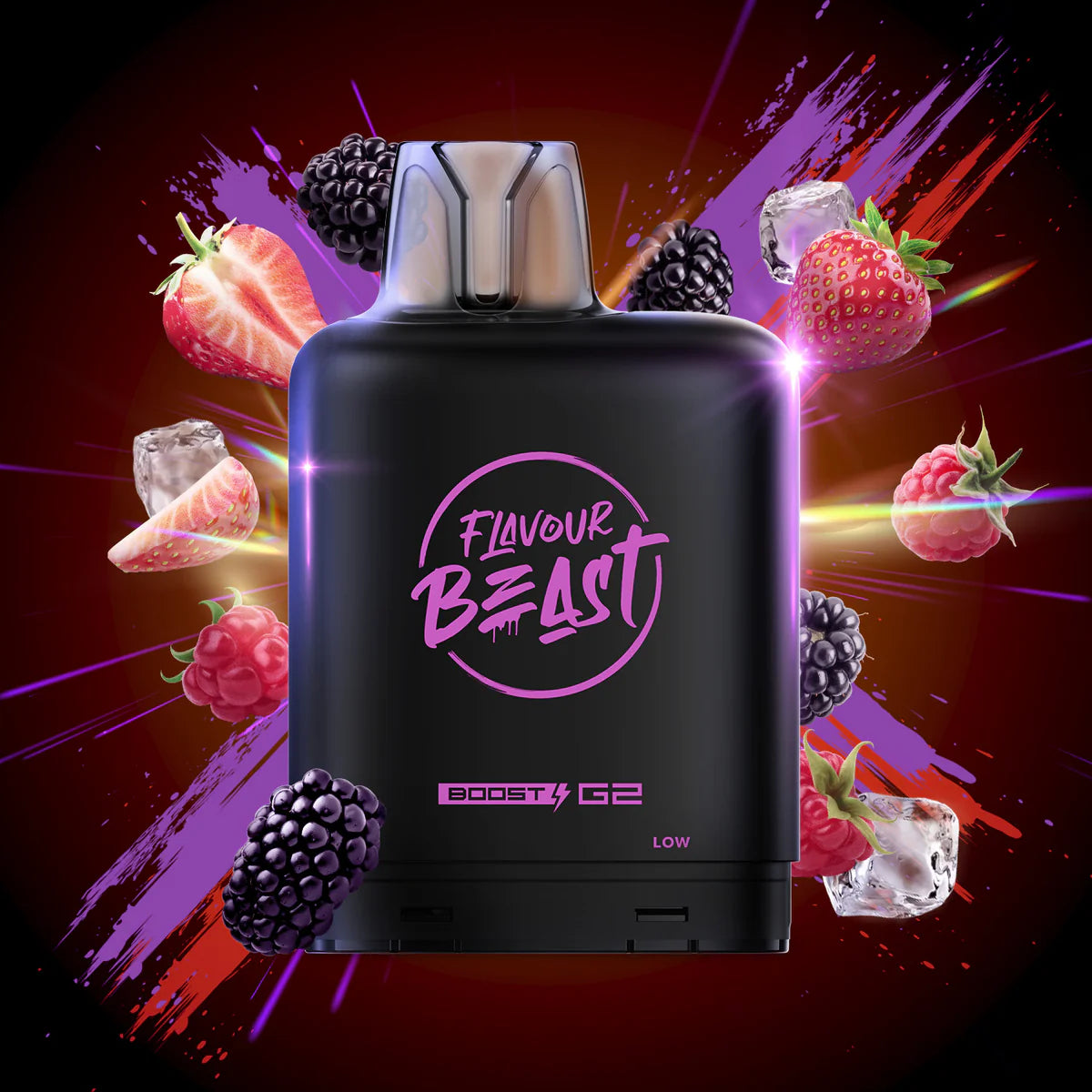Level X G2 Ultra Pod Flavour beast 50k Tangy Berries (Provincial tax)