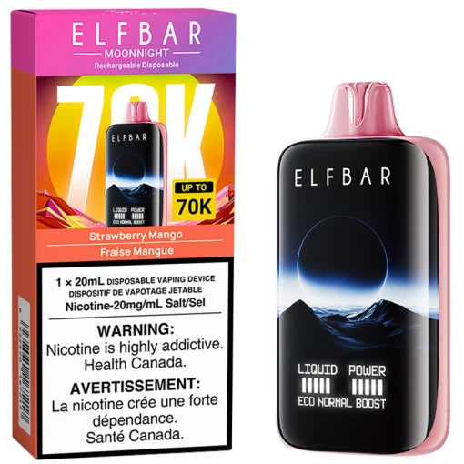 Elfbar Moonnight 70k Strawberry Mango (Provincial tax)