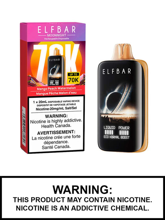 Elfbar Moonnight 70k Mango Peach Watermelon (Provincial tax)