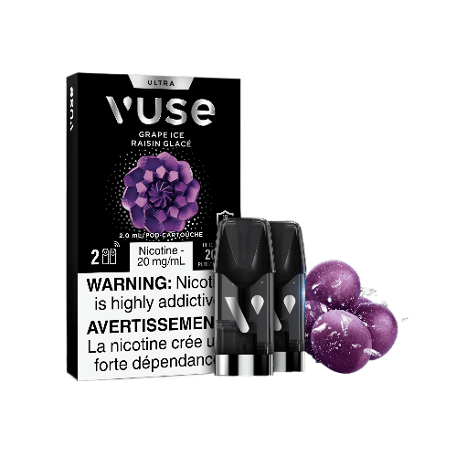 Vuse Ultra ePod 20mg Grape ice (Provincial tax)