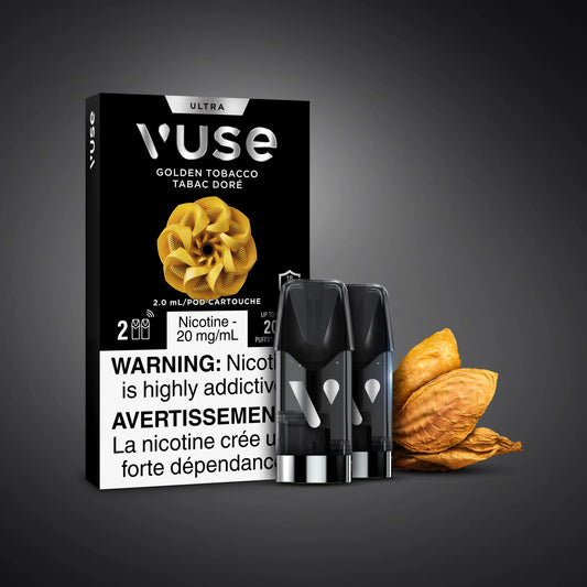 Vuse Ultra ePod 20mg Golden Tobacco (Provincial tax)
