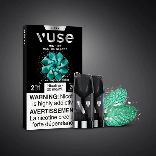 Vuse Ultra ePod 20mg Mint ice (Provincial tax)