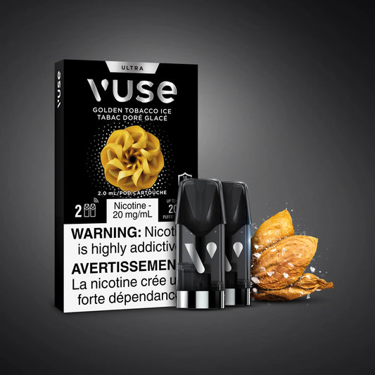 Vuse Ultra ePod 20mg Golden Tobacco ice (Provincial tax)