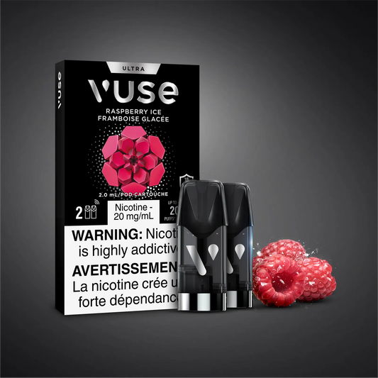 Vuse Ultra ePod 20mg Raspberry ice (Provincial tax)