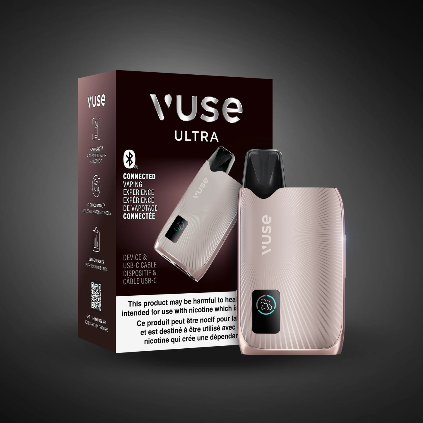Vuse Ultra device Rose (Provincial tax)