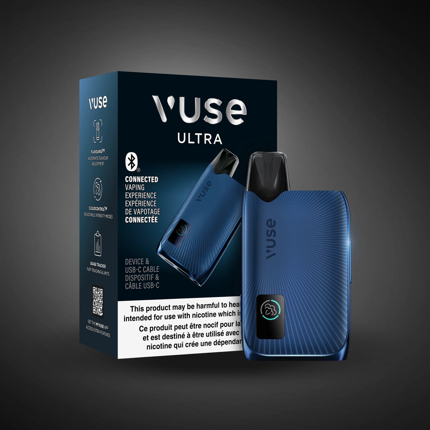 Vuse Ultra device Blue (Provincial tax)