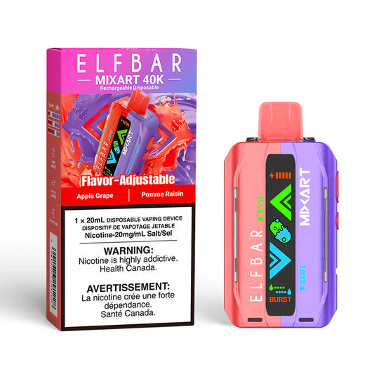 Elfbar Mixart 40k Triple Berry Grape (Provincial tax)