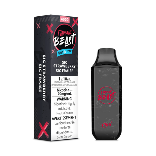 Flavour Beast flow 5000 Sic Strawberry Ice*