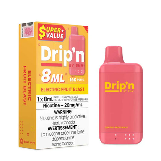 Drip’n 16k by Envi 8ML - Electric fruit blast*
