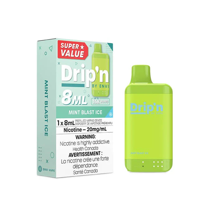 Drip’n 16k by Envi 8ML - Mint Blast ice*