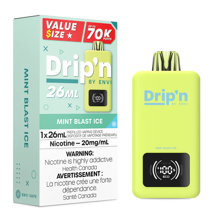 Dripn 26ml 70k puffs Mint Blast ice*