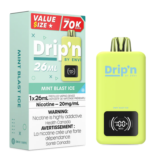 Dripn 26ml 70k puffs Mint Blast ice*