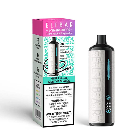 Elf Bar Shisha 30k -Mint freeze (provincial tax)
