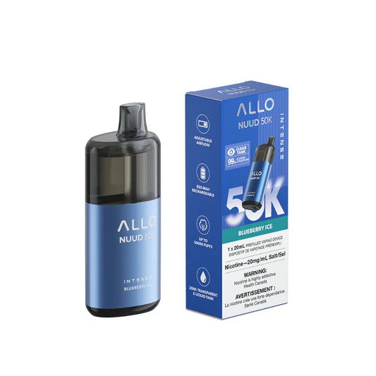 Allo Nuud 50k Blueberry ice (Provincial tax)