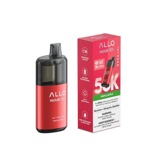 Allo Nuud 50k Triple Apple (Provincial tax)
