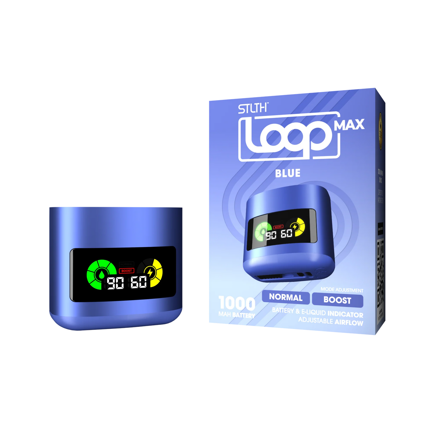 STLTh loop max Closed pod device - Blue color