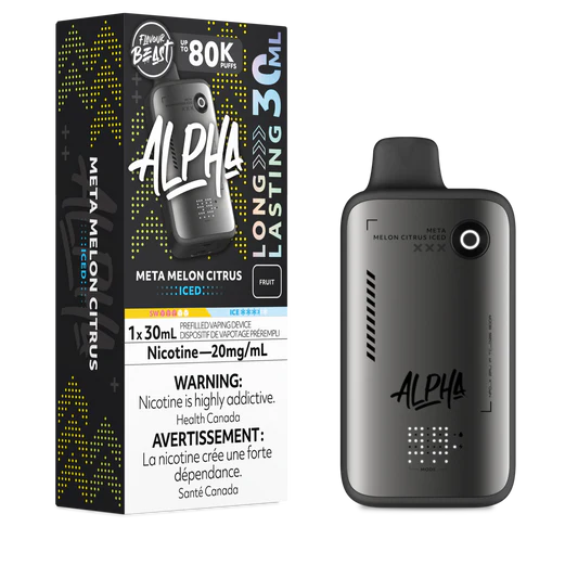 Flavour beast Alpha 80k Meta Melon Citrus Ice (provincial tax)
