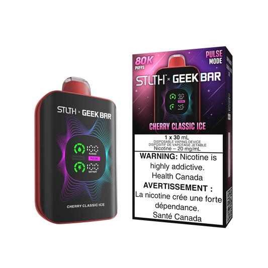 STLTh x Geekbar 80k pulse mode Cherry classic (Provincial tax)