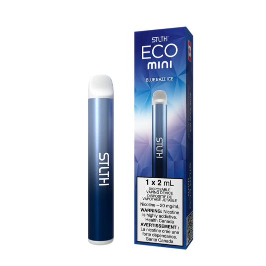 Stlth Eco Mini Blue Razz Ice (Provincial tax)