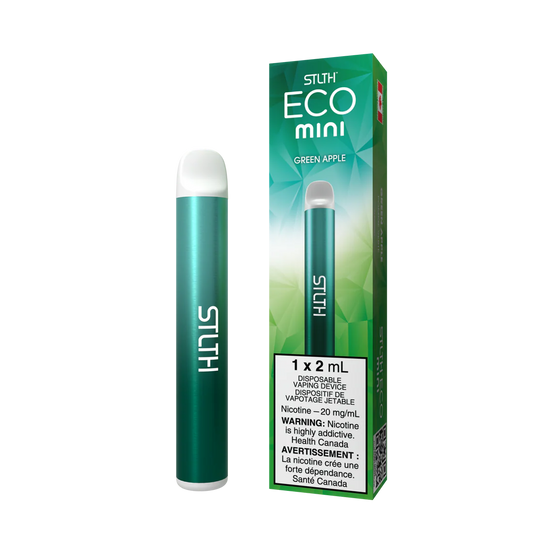 Stlth Eco Mini Green Apple (Provincial tax)