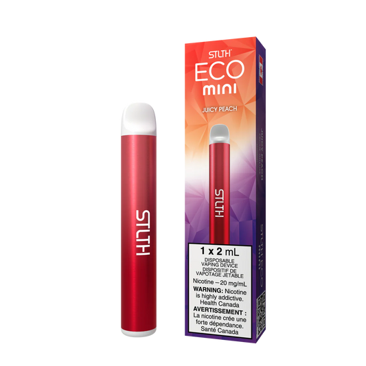 Stlth Eco Mini Juicy Peach (Provincial tax)