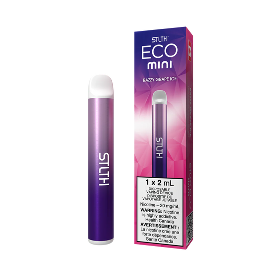 Stlth Eco Mini Razzy Grape Ice (Provincial tax)