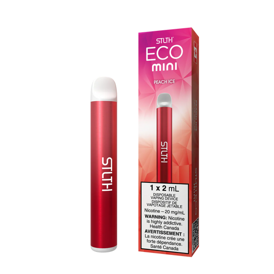 Stlth Eco Mini Peach Ice (Provincial tax)