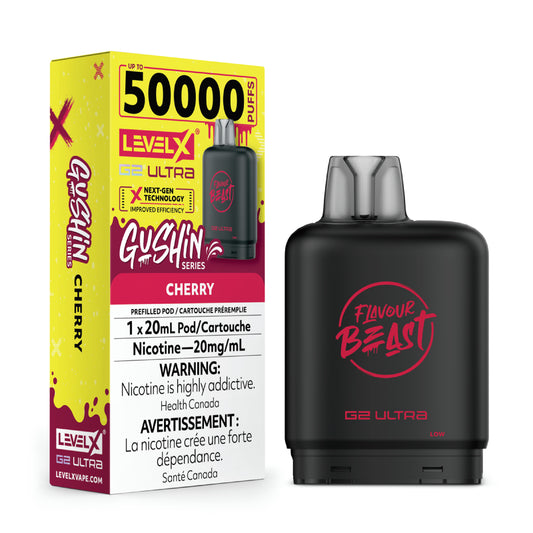 Level X G2 Ultra 50k pod Gushin Cherry*