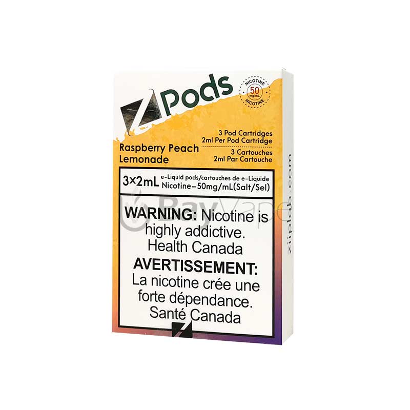 Zpods raspberry peach lemonade (Provincial)