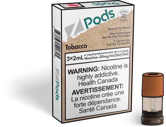 Zpods tobacco (Provincial)