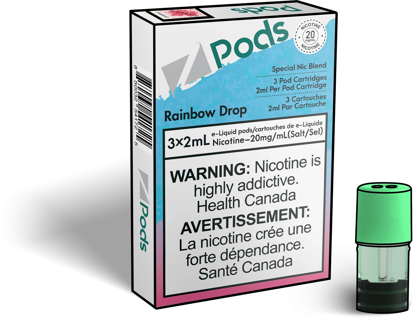 Zpods rainbow drop (Provincial)