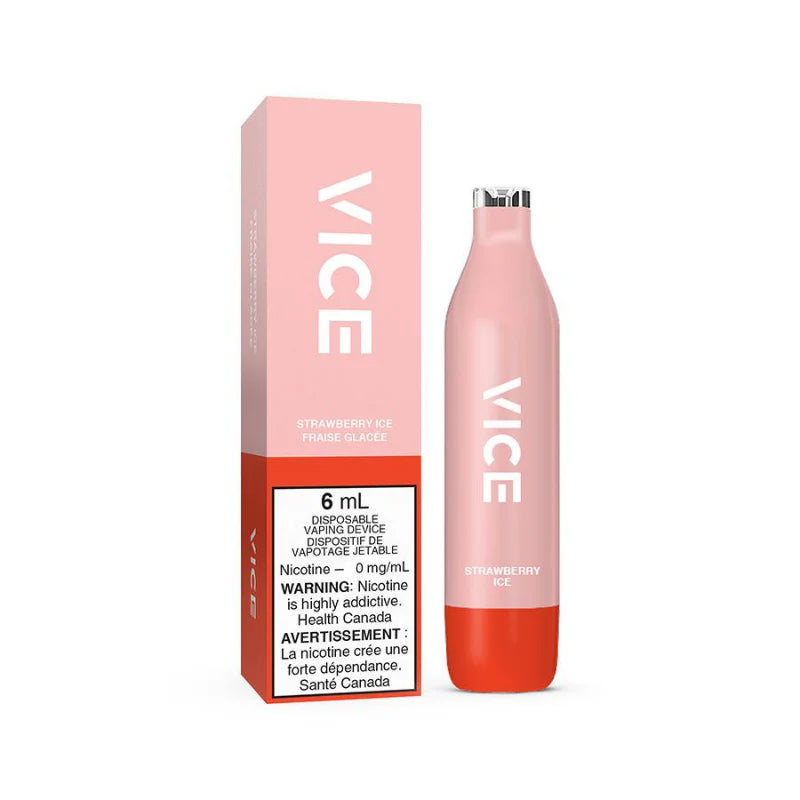 Vice 2500 nicotine free Strawberry ice