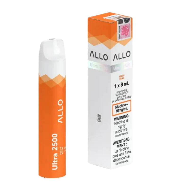 ALLO Ultra 2500 10mg Peach  (provincial tax)