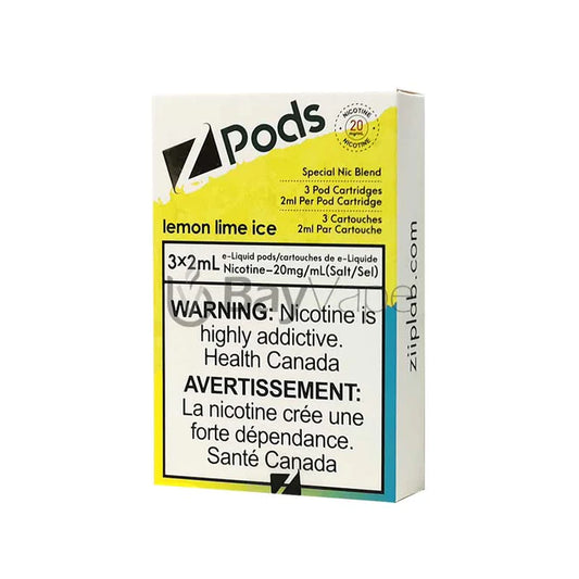 Zpods lemon lime ice (Provincial)