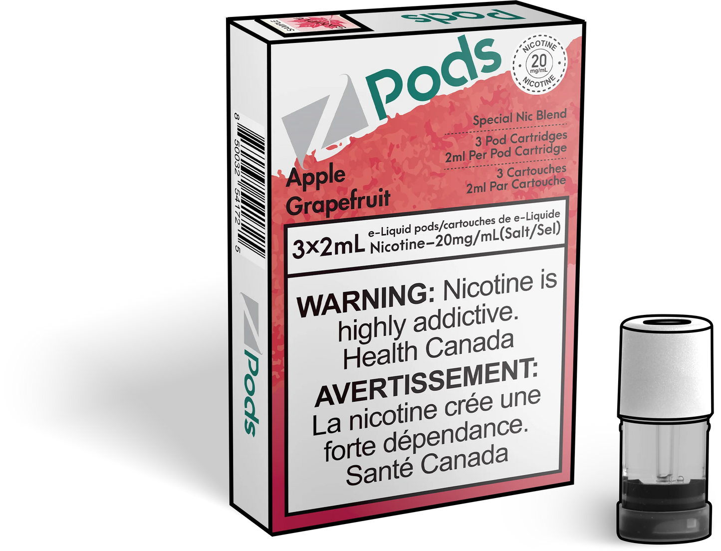 Zpods apple grapefruit (Provincial)