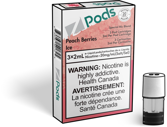 Zpods peach berries ice (Provincial)