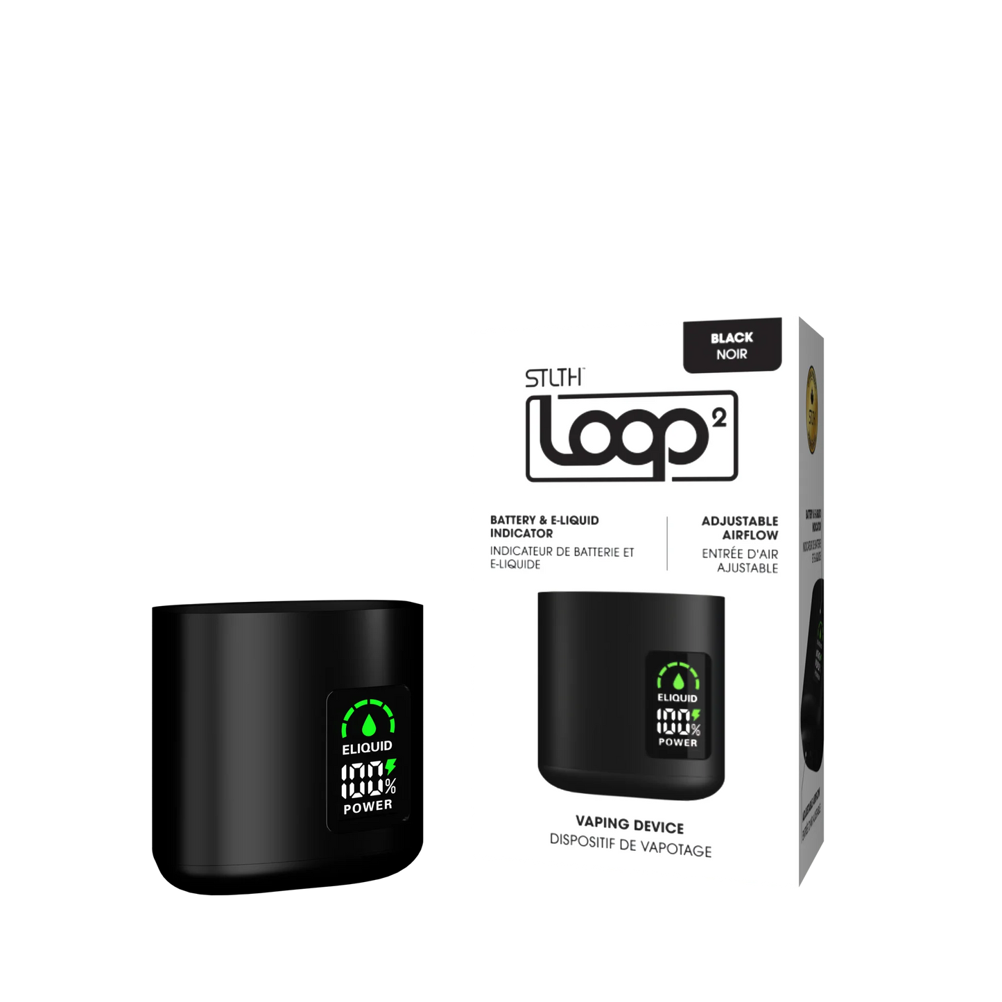 STLTh loop 2 battery Black