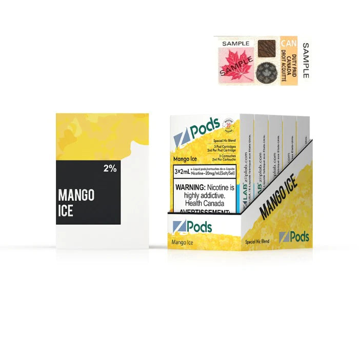 Zpods mango ice (Provincial)