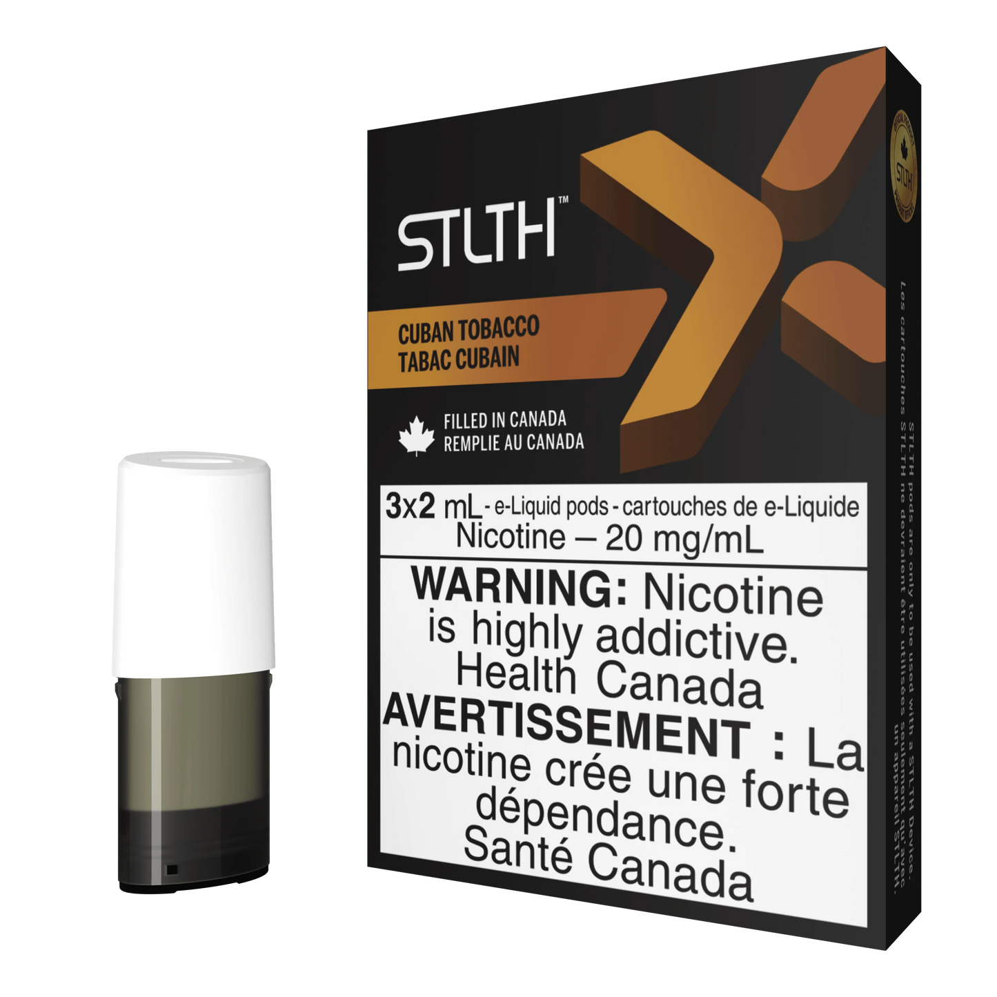 STLTH X Cuban Tobacco(3x2ml)