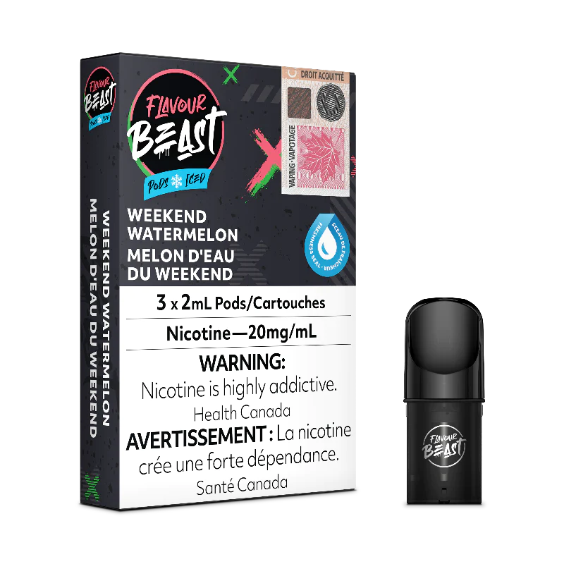 Flavour Beast 3pods Weekend watermelon (Provincial Tax)