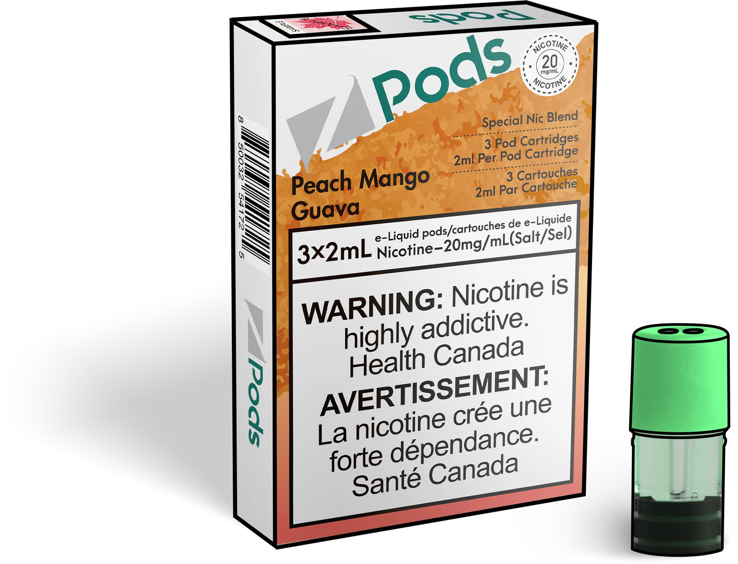 Zpods peach mango guava (Provincial)