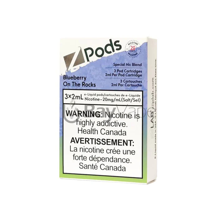 Zpods blueberry on the rocks (Provincial)