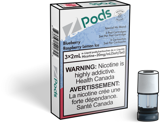 Zpods Blueberry Raspberry Lemon Ice (Provincial)